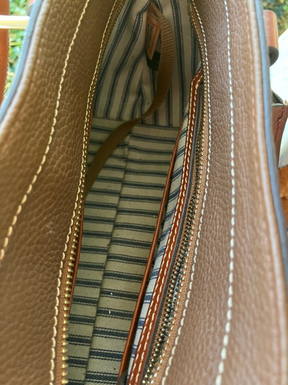 Dooney & Bourke Satchel with Web - Picture 5 of 7